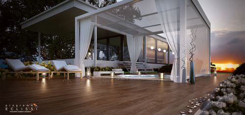 Self-supporting pergola - PASHÀ - DIRELLO S.R.L - aluminum / bioclimatic