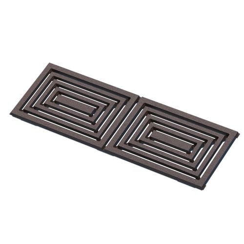 Cast iron drain grate - MIRAGE - IRONSMITH - for public space