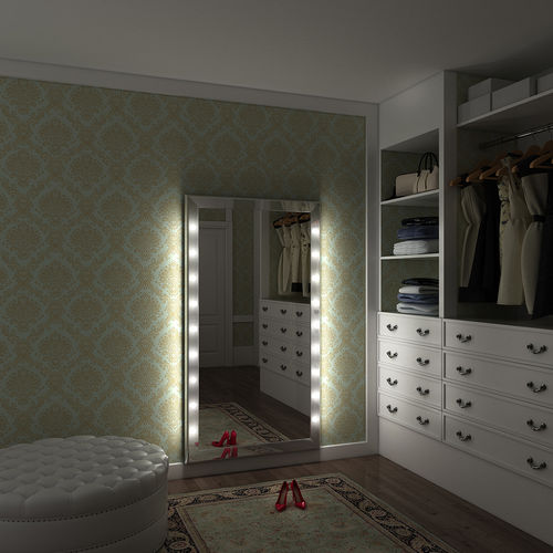 Wall-mounted mirror - SP 302 CR - CANTONI - hanging / commercial / contemporary