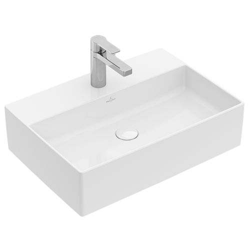 Countertop washbasin - MEMENTO 2.0 : 4A0750 - Villeroy & Boch - ceramic / rectangular / contemporary
