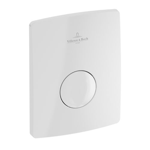 Single toilet flush button - VICONNECT : 921944 - Villeroy & Boch