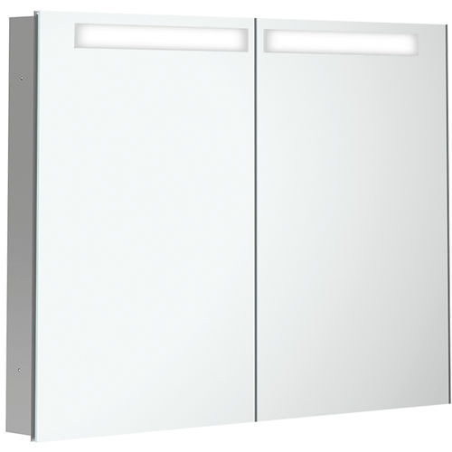 Bathroom mirror cabinet with built-in lighting - MY VIEW IN : A43510 - Villeroy & Boch - contemporary / home / glass