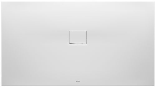Rectangular shower base - SQUARO INFINITY : UDQ1810SQI2V - Villeroy & Boch - recessed / quartz / acrylic
