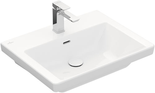 Built-in washbasin - SUBWAY 3.0: 4A7060 - Villeroy & Boch - ceramic / rectangular / contemporary