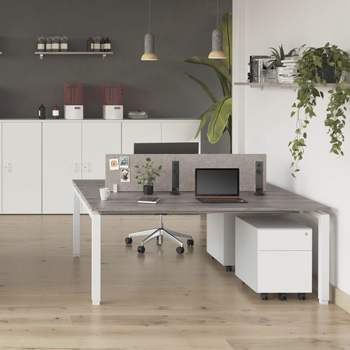 Free-standing desk - ECO  - Mobel Línea - contemporary / wooden / melamine