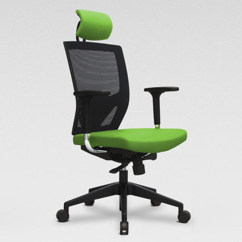 Contemporary office armchair - VIGO  - Mobel Línea - mesh / with headrest / high-back