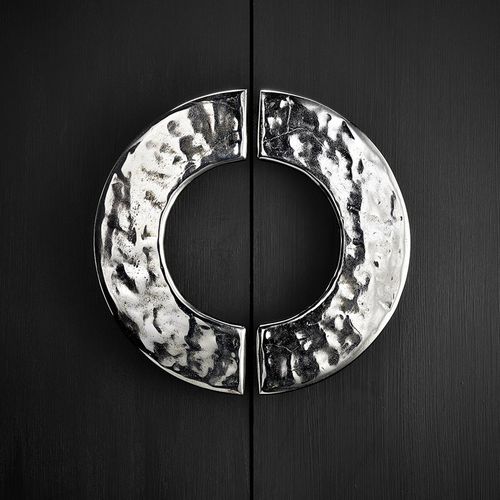 Door pull handle - BULLA L - DCG PICARDIE - brass / nickel-plated brass / brushed brass