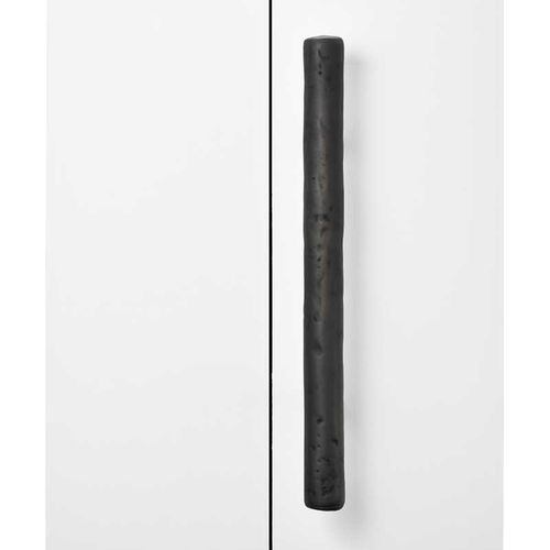 Door pull handle - MENSA - DCG PICARDIE - brass / nickel-plated brass / brushed brass
