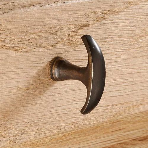 Traditional furniture knob - B/403 - DCG PICARDIE - brass