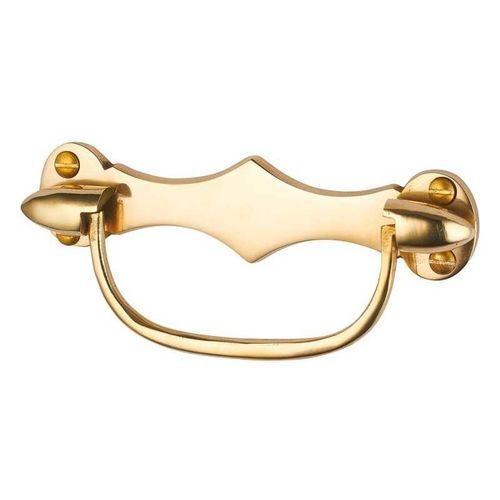 Brass furniture handle P/121 DCG PICARDIE polished / brushed / aged