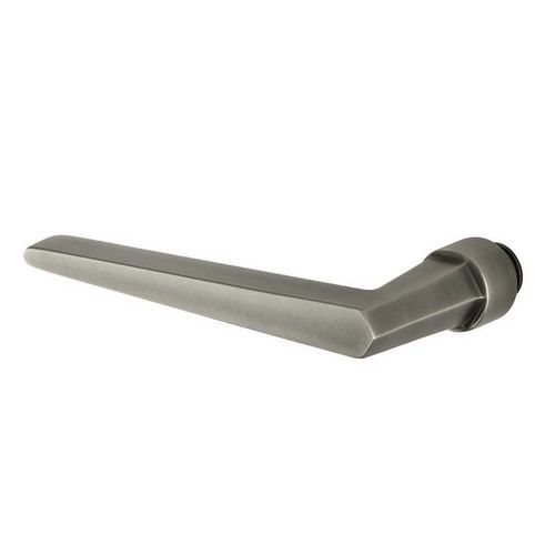 Door handle - B337LP - DCG PICARDIE - brass / nickel-plated brass / brushed brass