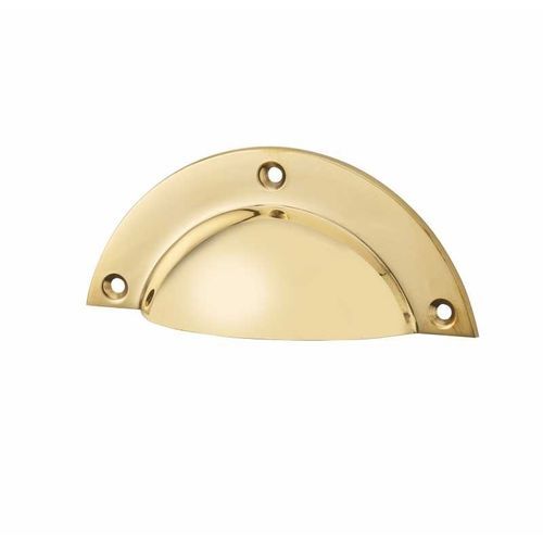 Brass furniture handle - P/22 - DCG PICARDIE - polished / brushed / aged