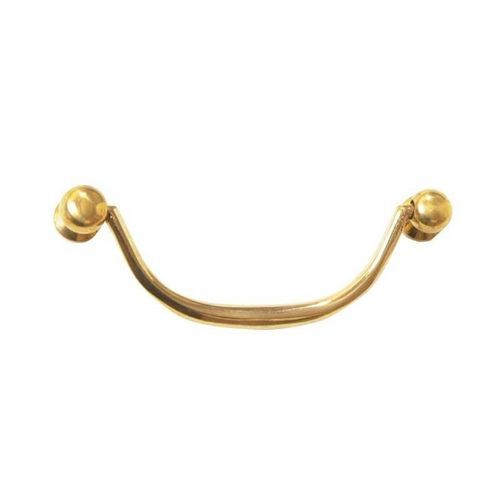 Brass furniture handle - P/23 - DCG PICARDIE - polished / brushed / aged