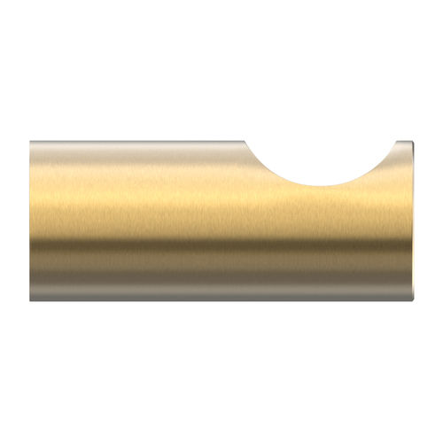 Contemporary coat hook - A833-L - Duten - brass / stainless steel / brushed brass