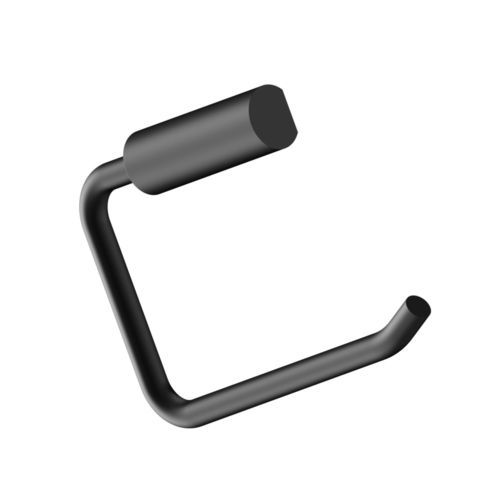 Wall-mounted toilet roll holder - H105-N - Duten - stainless steel / brass / chrome