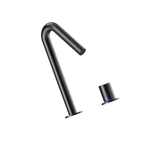 Washbasin mixer tap - R321-G - Duten - deck mounted / electronic / infrared