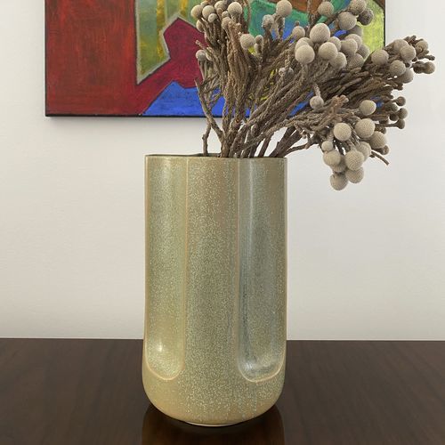 Contemporary vase - Giuseppe Bruma - mg12 - glazed ceramic / handmade / table