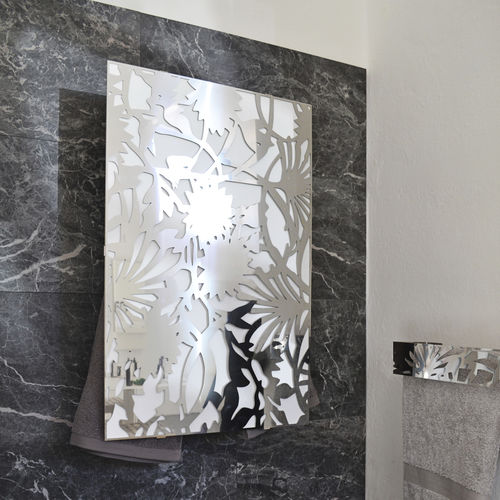 Electric towel radiator - RECTANGLE | I Gioielli - mg12 - contemporary / brass / aluminum