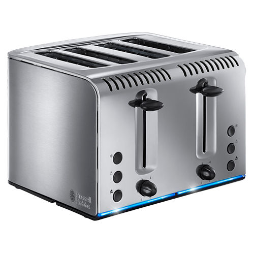 4-slice toaster - BUCKINGHAM - RUSSELL HOBBS - stainless steel
