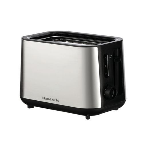2-slice toaster - CLASSICS - RUSSELL HOBBS - commercial / black / gray