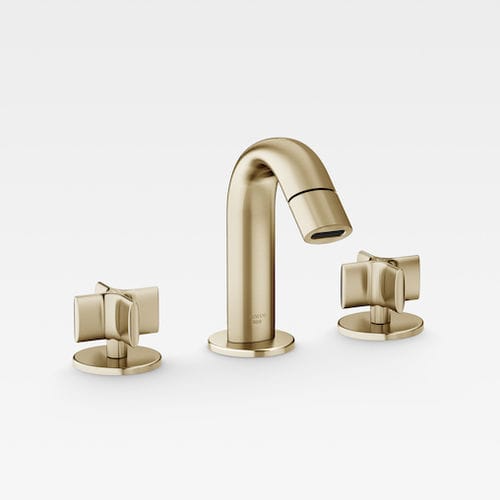 Double-handle bidet mixer tap - A5A7176VC0 - Armani / Roca - deck mounted / metal / bathroom