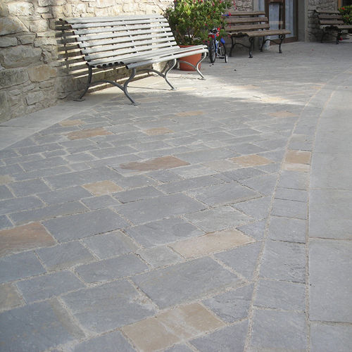 Natural stone paver - Eurocave SNC - outdoor / drive-over / for public spaces