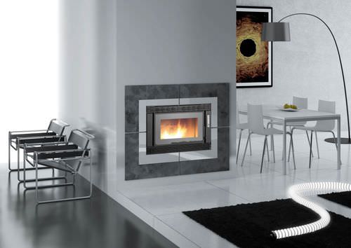 Pellet fireplace insert - INSERTO  - KARMEK ONE SRL