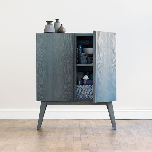 Sideboard with long legs - BOSS - Fogia - contemporary / oak / ash