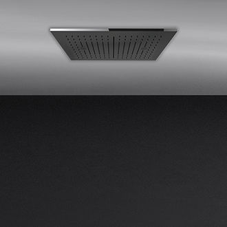 Ceiling-mounted shower head - 57811 - GESSI SPA - square / rain / waterfall