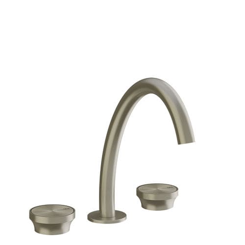 Double-handle washbasin mixer tap - 66014 - GESSI SPA - countertop / brass / bathroom