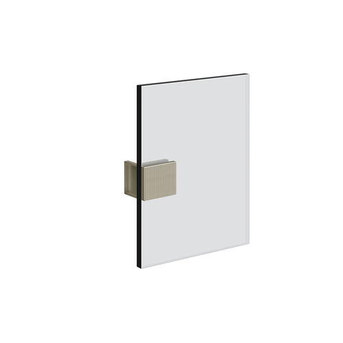 Metal glass clamp - 67506 - GESSI SPA - for shower / glass