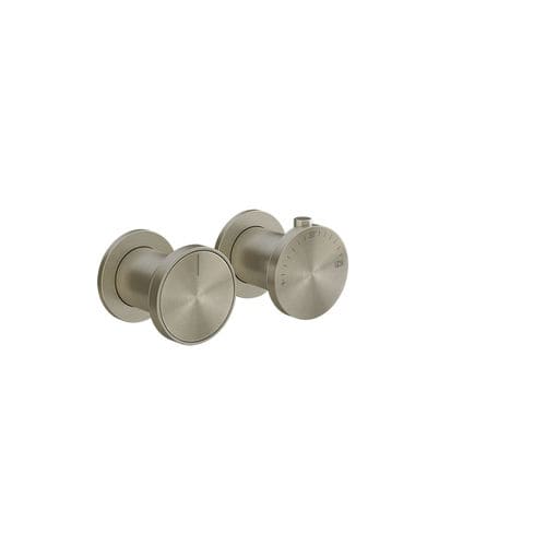 Shower mixer tap - 66136 - GESSI SPA - wall-mounted / thermostatic / brass