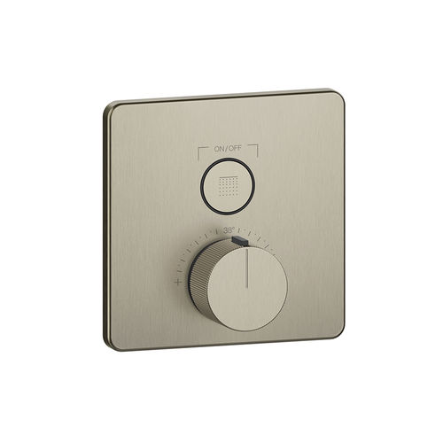 Shower mixer tap - 38717 - GESSI SPA - wall-mounted / thermostatic / chromed metal