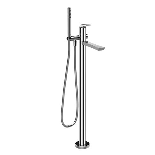 Bathtub mixer tap - 72028 - GESSI SPA - floor-mounted / brass / bathroom