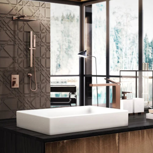 Washbasin mixer tap - RETTANGOLO K : 53004 - GESSI SPA - countertop / metal / bathroom