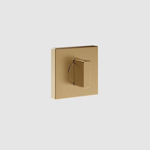 Door latch - 75543 - GESSI SPA - high-gloss / polished brass / square