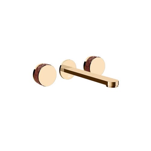 Washbasin mixer tap - AREA PRO - GESSI SPA - wall-mounted / metal / indoor