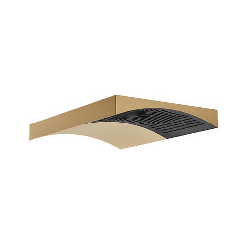 Recessed ceiling shower head - AREA PRO - GESSI SPA - square / rain / commercial