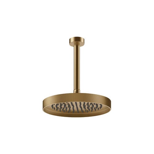 Ceiling-mounted shower head - AREA PRO - GESSI SPA - built-in / round / rain