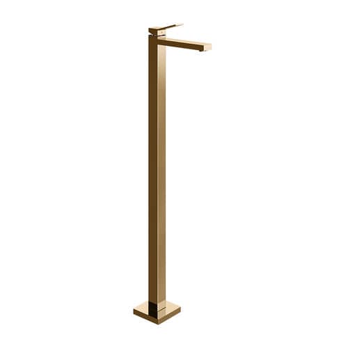 Washbasin mixer tap - AREA PRO - GESSI SPA - floor-mounted / metal / bathroom