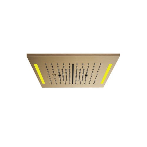 Recessed shower head - AREA PRO - GESSI SPA - circular / rectangular / rain