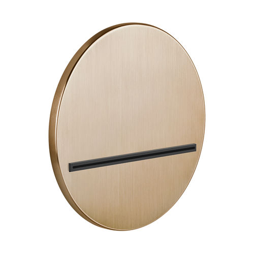 Wall-mounted shower head - 65295 - GESSI SPA - built-in / round / waterfall