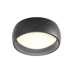 Contemporary ceiling light - POLL - Redo Group - round / acrylic fiber / aluminum