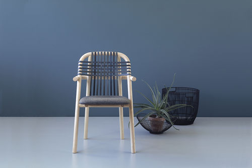 Contemporary chair - UNAM - Very Wood - indoor / outdoor / wooden