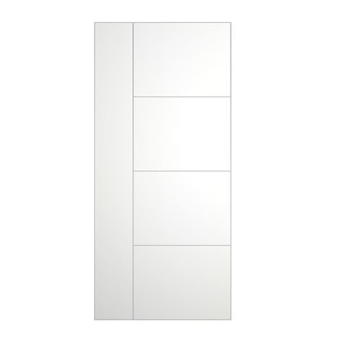 Aluminum door panel - XE - Di.Bi. Porte Blindate - polymer / MDF