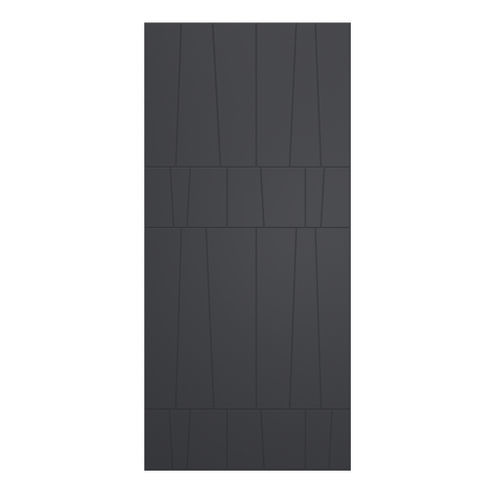 Aluminum door panel - XM - Di.Bi. Porte Blindate - polymer / MDF