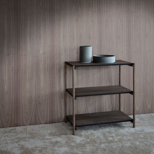 Modular shelf - SHELVISH - Friends & Founders - contemporary / ash / brass
