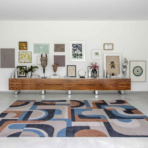 Contemporary rug - CAMEL  - Louis De Poortere - patterned / polyester / PES