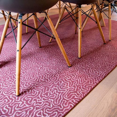 Contemporary rug - JACKIES - CORAL 9003 - Louis De Poortere - geometric / PA / PE