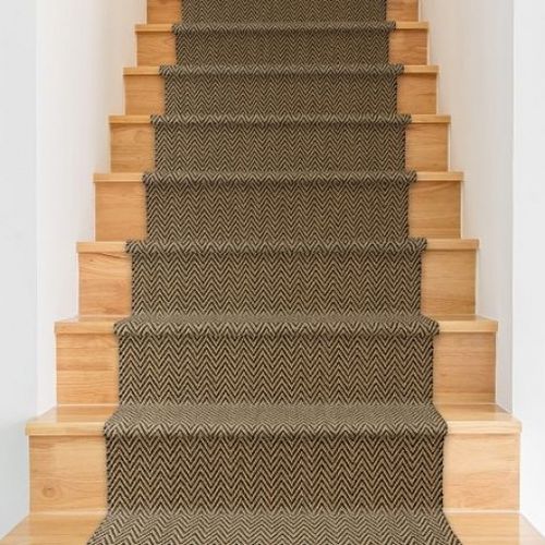Contemporary rug - SCHAFT - Tasibel - geometric pattern / sisal / rectangular